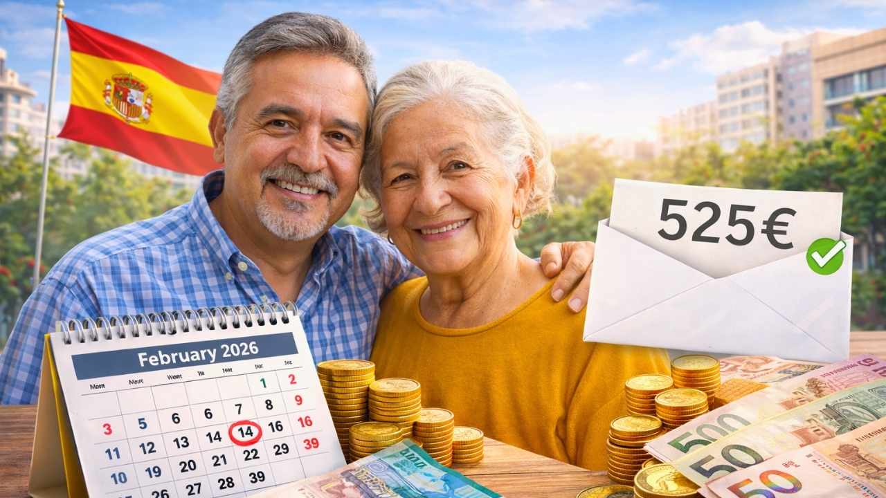Pensión no contributiva 2026: quiénes reciben los 525€ en febrero y fechas de pago confirmadas