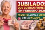 Pagos jubilados febrero 2026: lista confirmada de beneficiarios prioritarios